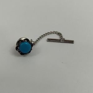 Vintage Turquoise Colored Tie Tack